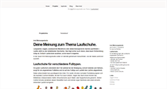 Desktop Screenshot of laufschuhe.trnd.com