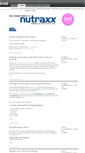 Mobile Screenshot of nutraxx.trnd.com