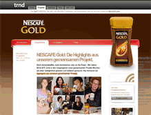 Tablet Screenshot of nescafe-gold-loeskaffee.trnd.com