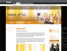 Tablet Screenshot of make-up-nach-mass.trnd.com