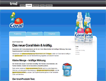 Tablet Screenshot of coral-klein-und-kraeftig.trnd.com
