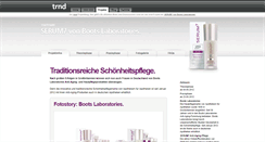 Desktop Screenshot of boots-laboratories-serum7.trnd.com