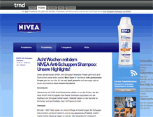 Tablet Screenshot of nivea-anti-schuppen-shampoo.trnd.com
