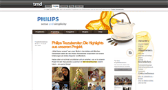 Desktop Screenshot of philips-teezubereiter.trnd.com