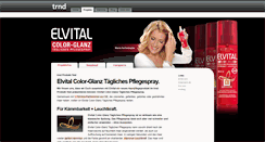 Desktop Screenshot of elvital.trnd.com