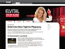 Tablet Screenshot of elvital.trnd.com