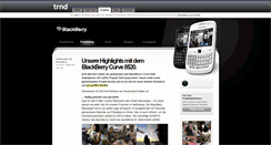 Desktop Screenshot of blackberry-curve-8520-smartphone.trnd.com