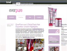 Tablet Screenshot of loreal-everpure-sulfatfreie-haarpflege.trnd.com