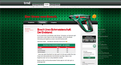 Desktop Screenshot of bosch-uneo.trnd.com