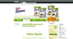Desktop Screenshot of nestle-fitness.trnd.com