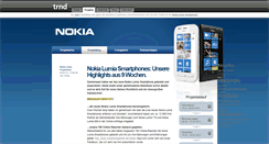 Desktop Screenshot of nokia-lumia-smartphone.trnd.com