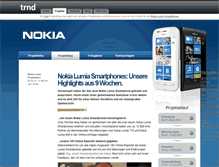 Tablet Screenshot of nokia-lumia-smartphone.trnd.com