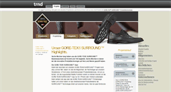 Desktop Screenshot of gore-tex-surround.trnd.com