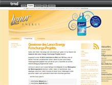 Tablet Screenshot of lenor-energy.trnd.com
