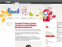 Tablet Screenshot of perwoll-fuer-farbiges-feines.trnd.com