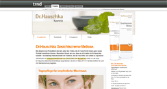 Desktop Screenshot of dr-hauschka-gesichtscreme-melisse.trnd.com