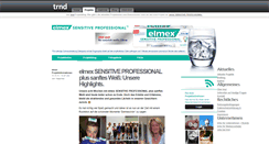 Desktop Screenshot of elmex-sensitive-professional-weisse-zaehne.trnd.com