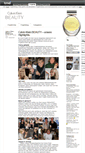 Mobile Screenshot of calvin-klein-beauty.trnd.com