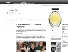 Tablet Screenshot of calvin-klein-beauty.trnd.com