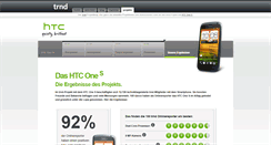 Desktop Screenshot of android.smartphone.htc-one-s.trnd.com