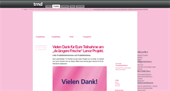 Desktop Screenshot of lenor-weichspueler.trnd.com