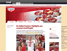 Tablet Screenshot of dr-oetker-fertigkuchen.trnd.com