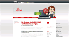 Desktop Screenshot of fujitsu-notebook.trnd.com
