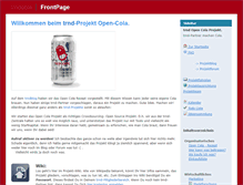 Tablet Screenshot of cola.trnd.com