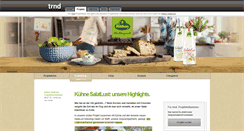 Desktop Screenshot of kuehne-salatlust.trnd.com