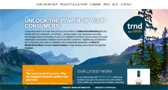 Desktop Screenshot of company.trnd.com