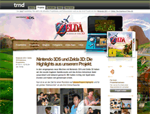 Tablet Screenshot of nintendo-3ds-zelda-3d.trnd.com