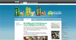 Desktop Screenshot of fructis-shampoo-test.trnd.com