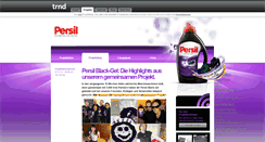 Desktop Screenshot of persil-black.trnd.com