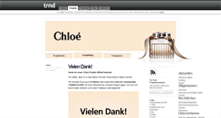 Desktop Screenshot of chloe.trnd.com
