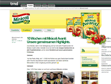 Tablet Screenshot of miracoli-avanti.trnd.com